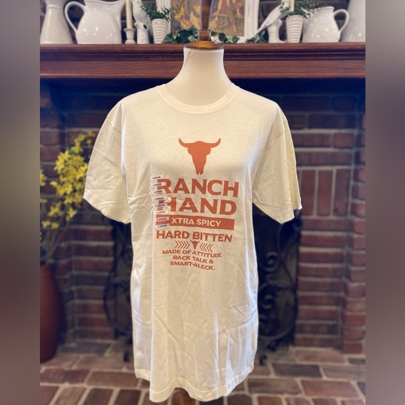 NWT Ranch Hand Extra Spicy Tee - Picture 3 of 5